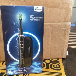 Black Sonic Electric Toothbrush